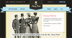 Desktop Screenshot of fancypantscleaners.com